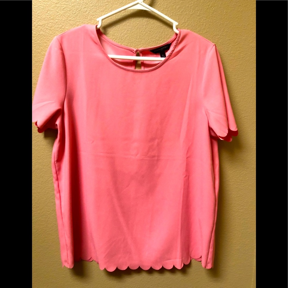 Banana Republic scalloped top